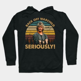 Retro vintage seriously main character art Hoodie